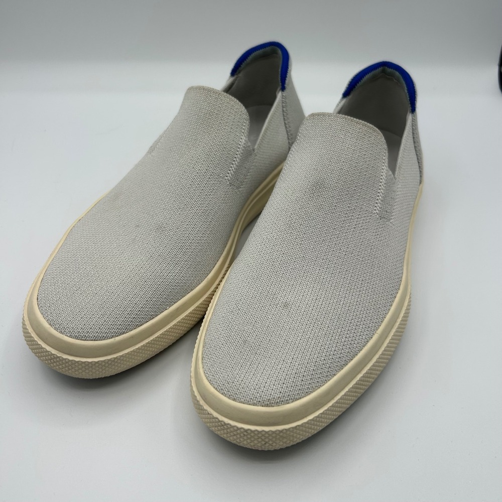 Rothy's The Sneaker Grey Slip On Knit Shoes Womens 6.5 Mens 5